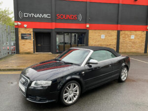 Audi S4 2008 model upgraded with Kenwood DMX7722DABS CarPlay stereo