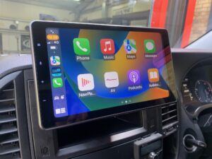 Mercedes Vito 2016 model upgraded with Pioneer SPH-EVO950DAB Wireless CarPlay stereo