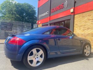 Audi TT MK1 2003 model upgraded with Pioneer SPH-10BT stereo