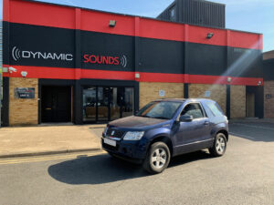 Suzuki Grand Vitara 2009 model upgraded with JVC KW-M565DBT CarPlay stereo