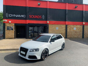 Audi S3 2012 model upgraded with Pioneer SPH-DA360DAB wireless CarPlay stereo