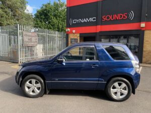 Suzuki Grand Vitara 2009 model upgraded with JVC KW-M565DBT CarPlay stereo