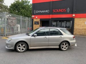 Subaru Impreza 2006 model upgraded with Pioneer DAB stereo MVH-330DAB