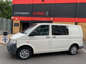 VW Transporter 2007 model upgraded with Kenwood DMX5020DABS stereo and and Alpine Amplifier, Speakers and Subwoofer