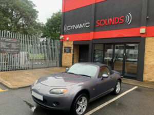 Mazda MX5 2007 model upgraded with Kenwood DMX5020DABS Android Auto/ CarPlay stereo
