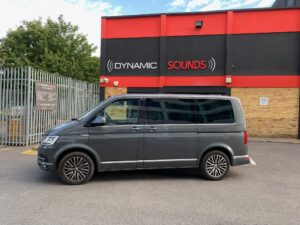 VW Caravelle 2018 model upgraded with Kenwood DMX8019DABS stereo