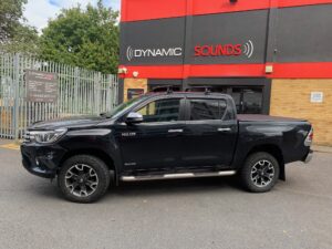 Toyota Hilux 2017 model upgraded with Kenwood DMX7722DABS CarPlay stereo