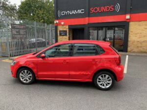VW Polo 2015 model upgraded with Kenwood DMX5020DABS CarPlay, Android Auto Stereo