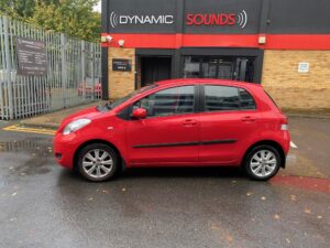 Toyota Yaris 2009 model upgraded with a Pioneer SPH-DA360DAB wireless CarPlay and Android Auto car stereo