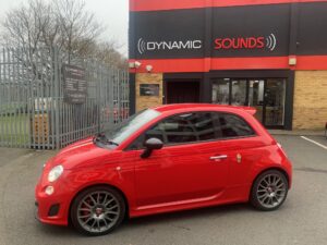 Fiat 500 2011 model upgraded with Pioneer SPH-DA360DAB Wireless CarPlay and Android Auto stereo