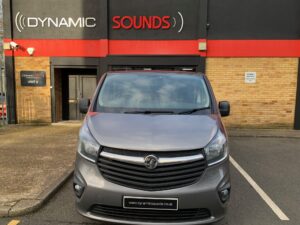 Kenwood DMX5020DABS Installed in Vauxhall Vivaro 2018 model