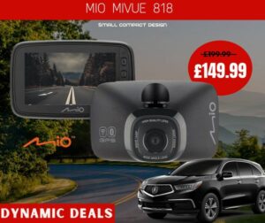 Capture Every Drive, Every Detail: Mio MiVue 818 Dash Cam