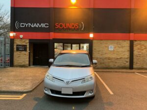 Toyota Estima 2010 model upgraded with Pioneer AVH-Z3200DAB Stereo