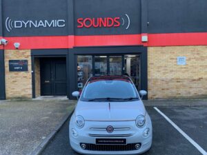 Pioneer SPH-DA360DAB Installed in  Fiat 500 2018 model
