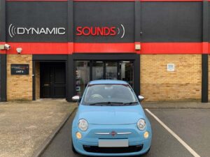 Fiat 500 In Store for a Stereo Upgrade!