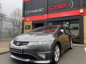 Honda Civic Type S upgraded with JVC KW-M560BT Stereo