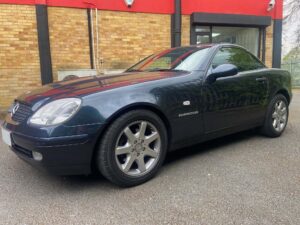 Mercedes SLK upgraded with a Sony DSX-A510BD Car Stereo