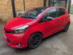 Toyota Yaris 2012 upgraded with a JVC KW-M560BT Car Stereo