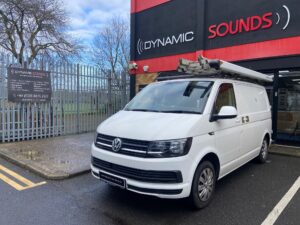 VW Transporter T6 2018 model Upgraded with Alpine ILX-F115D Stereo