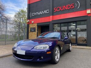 Mazda MX5 2004 model Upgraded with Blaupunkt Essen 200 DAB BT / JBL Stage2 624 Speakers