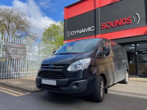 Ford Transit Custom 2015 model Upgraded using Sony XAV-AX3250 Stereo
