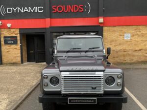 Land Rover Defender 2015 model upgraded with Pioneer AVH-Z7200DAB Stereo