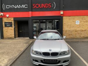 BMW E46 330Ci 2003 model upgraded with a Sony XAV-AX1000 Stereo