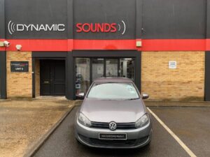 VW Golf 2010 model upgraded with the new Pioneer SPH-DA77DAB CarPlay Stereo