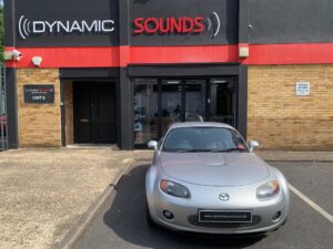 Mazda MX-5 2007 model upgraded with Kenwood DMX7722DABS wireless CarPlay stereo
