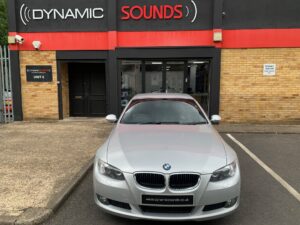 BMW 3 Series 2009 model upgraded with Kenwood DMX7722DABS and Kenwood CMOS-230 reversing camera