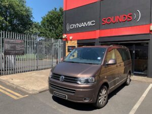 Volkswagen Caravelle 2012 model upgraded with Pioneer SPH-DA77DAB & Focal 165AC Speakers
