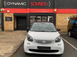 Smart Car 2016 model upgraded with SPH-EVO62DAB-SMAB designed for Smart Car models only.