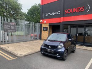 Smart Car 2018 model upgraded with Pioneer SPH-EVO64DAB-SMAB Stereo