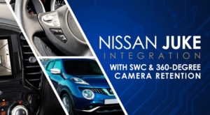 Nissan Juke Integration WITH SWC & 360-DEGREE Camera Retention