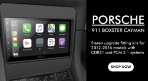 Porsche 911 Boxster Cayman Stereo Upgrade Fitting Kit
