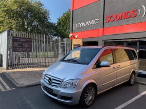 Mercedes Vito 2013 model upgraded with the Pioneer SPH-DA360DAB CarPlay stereo