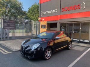 Alfa Romeo Mito 2009 model upgraded with Kenwood DMX5020DABS Carplay stereo