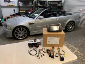 BMW E46 M3 2003 model upgraded with the Alpine ILX-705E46 CarPlay stereo & Reverse Camera