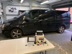Mercedes-Benz Vito 2020 model upgraded with Pioneer SPH-DA160DAB CarPlay/Android Auto stereo