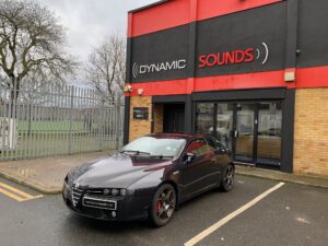 Alfa Romeo Brera 2008 model Upgraded with Pioneer SPH-DA160DAB CarPlay Stereo