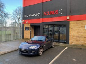 Mazda MX-5 2013 model Upgraded with Kenwood DMX7722DABS CarPlay Stereo