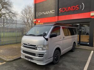 Toyota Hiace 2008 model Upgraded with JVC KW-M593BT CarPlay Stereo