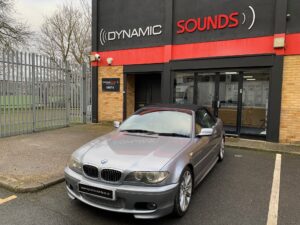 Awesome BMW E46 Convertible 2004 model upgraded with Kenwood DMX7722DABS CarPlay Stereo