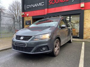 Seat Alhambra 2016 model upgraded with Kenwood DMX7722DABS CarPlay Stereo.