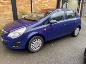 Vauxhall Corsa D 2012 model upgraded with a Pioneer MVH-S420BT Stereo & JBL Speakers