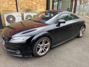 Audi TT MK2 2010 model Upgraded with a JVC KW-M593BT CarPlay stereo