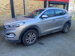 Hyundai Tucson 2017 model Upgraded with the Pioneer SPH-DA77DAB Wireless CarPlay stereo