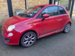 Fiat 500 2015 model upgraded with Kenwood DMX7722DABS Wireless CarPlay Stereo