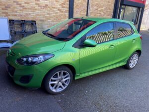 Mazda 2 2013 Upgraded with a JVC KW-M593BT CarPlay stereo