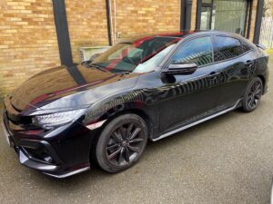 Honda Civic 2021 model Upgraded with a Focal BP20 Bomba Subwoofer